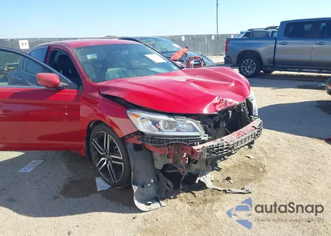 2017 Honda Accord Sport Se from USA, damaged, VIN 1HGCR2F18HA043698